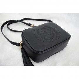 Gucci Soho Disco Bag Genuine Leather Black