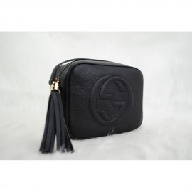 Gucci Soho Disco Bag Genuine Leather Black