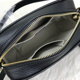 Gucci Soho Disco Bag Genuine Leather Black