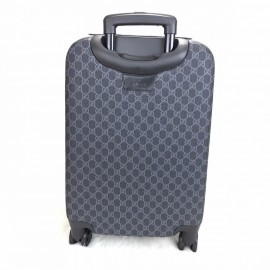 Gucci Supreme Trolley Suitcase Black Classic 55 