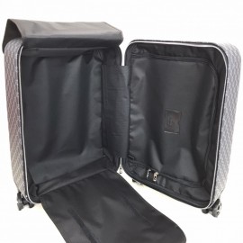 Gucci Supreme Trolley Suitcase Black Classic 55 