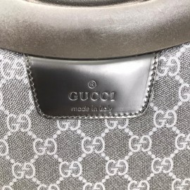 Gucci Supreme Trolley Suitcase Black Classic 55 