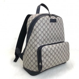 Gucci Supreme Canvas Backpack genuine leather backpack