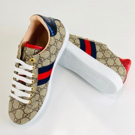 Gucci Supreme women Sneaker genuine leather 