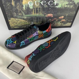 Gucci Ace Black GG Psychedelic Sneaker 