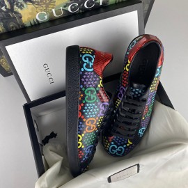 Gucci Ace Black GG Psychedelic Sneaker 