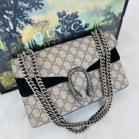 Gucci Dionysus genuine nubuck goat leather black