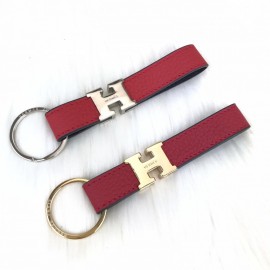 Hermes Key Chain Red