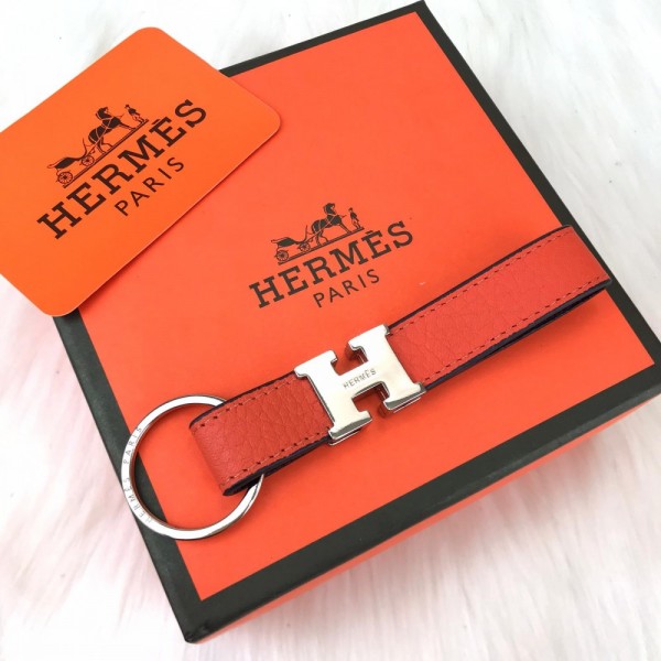 Hermes Key Chain Orange