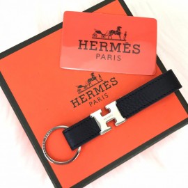 Hermes Key Chain Black 