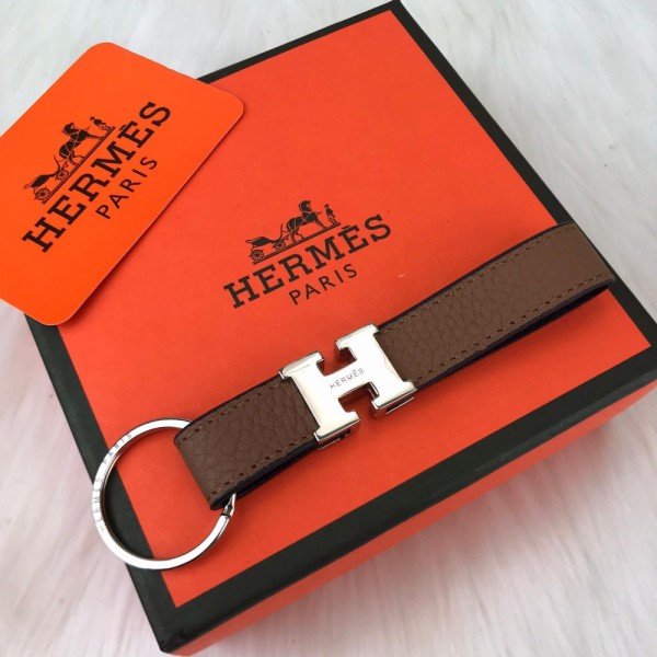 Hermes Key Chain Tan Color