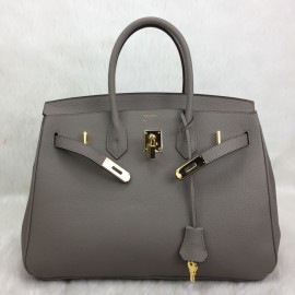 Hermes Birkin 35 Cm Sand Color Gold