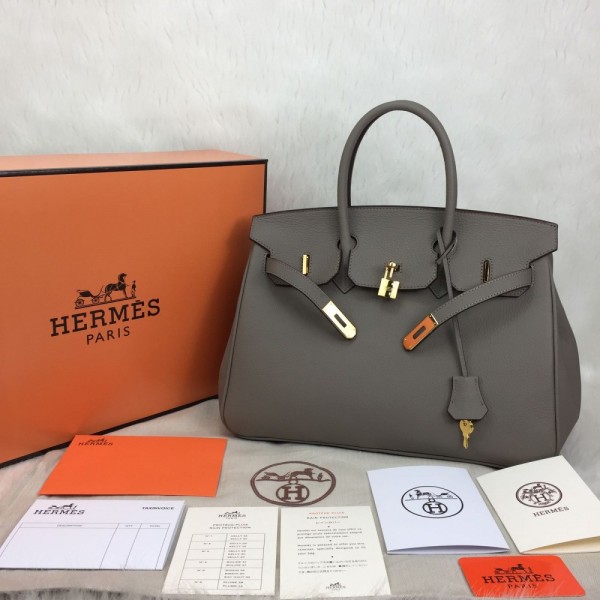 Hermes Birkin 35 Cm Sand Color Gold