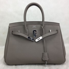 Hermes Birkin 35 Cm Sand Color Silver