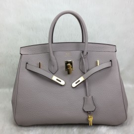 Hermes Birkin 35 Cm Stone Color Gold