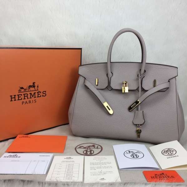 Hermes Birkin 35 Cm Stone Color Gold