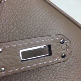 Hermes Birkin 35 Cm Mink Silver