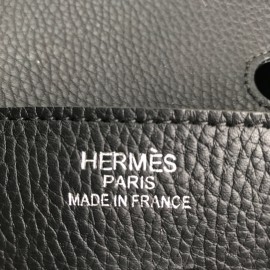 Hermes Birkin Genuine Leather Black 35 Cm