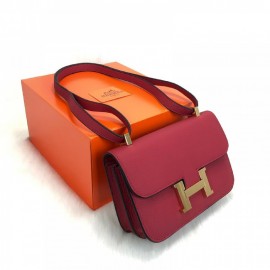 Hermes Costance Red 24 Gold