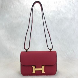 Hermes Costance Red 24 Gold