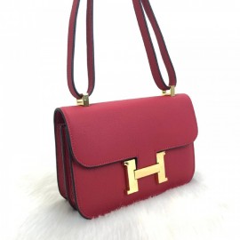 Hermes Costance Red 24 Gold