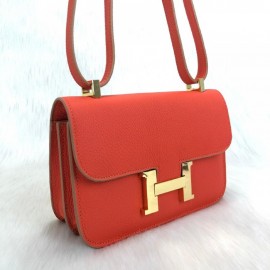 Hermes Costance Orange 24 Gold