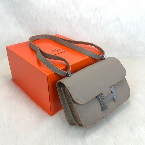 Hermes Costance Mink 24 Silver