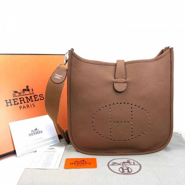 Hermes Evelyne Tan Color