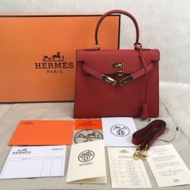 Hermes Kelly 28 Cm Red