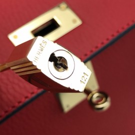 Hermes Kelly 28 Cm Red