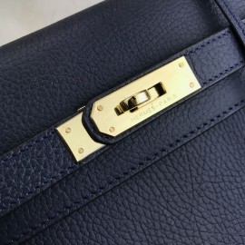 Hermes Kelly 28 Cm Dark Blue