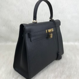 Hermes Kelly 28 Cm Dark Blue