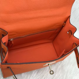 Hermes Kelly 28 Cm Orange