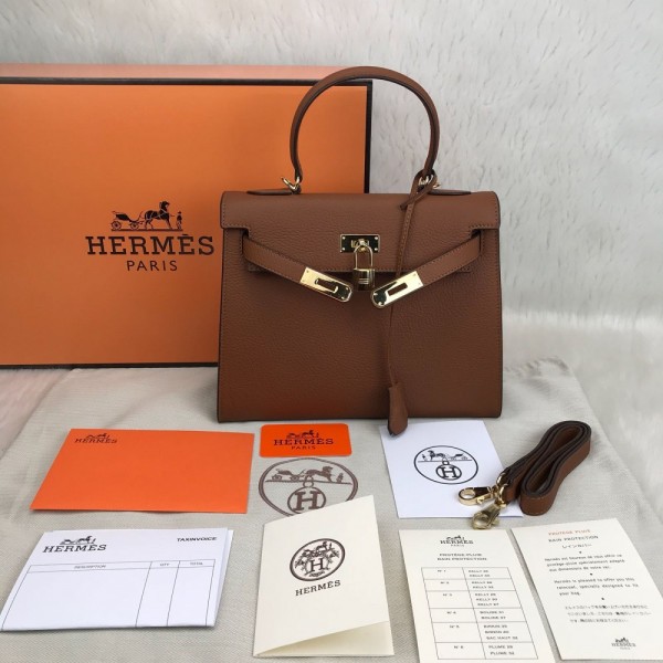 Hermes Kelly 28 Cm Tan Color