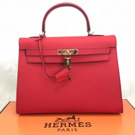 Hermes Kelly 32 Red