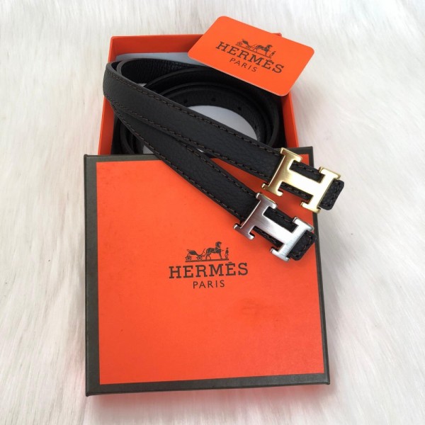 Hermes Belt Dark Brown 2 Cm 