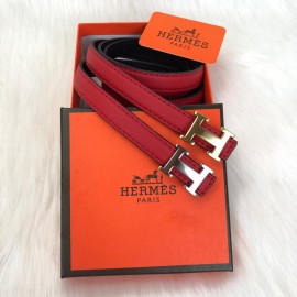 Hermes Belt Red 2 Cm 