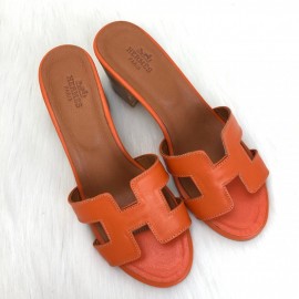 Hermes Oasis Sandals Orange