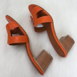 Hermes Oasis Sandals Orange