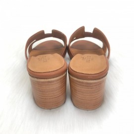 Hermes Oasis Sandals Tan Color