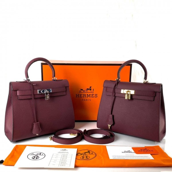 Hermes Kelly 28 100% genuine leather ladies handbags 10