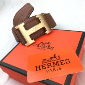 Hermes Buckled Belt D2