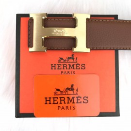 Hermes Buckled Belt D2