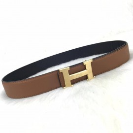 Hermes Buckled Belt D2