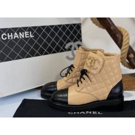 Chanel 19 Lace-Up Ankle Boots B-2