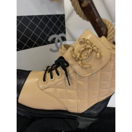 Chanel 19 Lace-Up Ankle Boots B-2