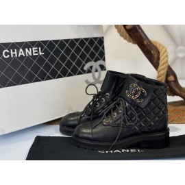 Chanel 19 Lace-Up Ankle Boots B-2-2