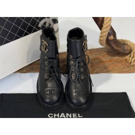 Chanel 19 Lace-Up Ankle Boots B-2-2