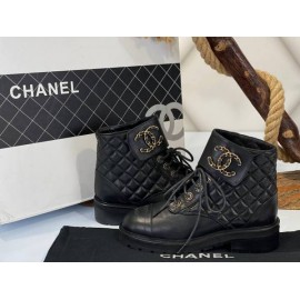 Chanel 19 Lace-Up Ankle Boots B-2-2