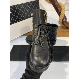 Chanel 19 Lace-Up Ankle Boots B-2-2